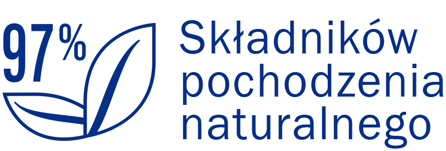 97% składników pochodzenia naturalnego